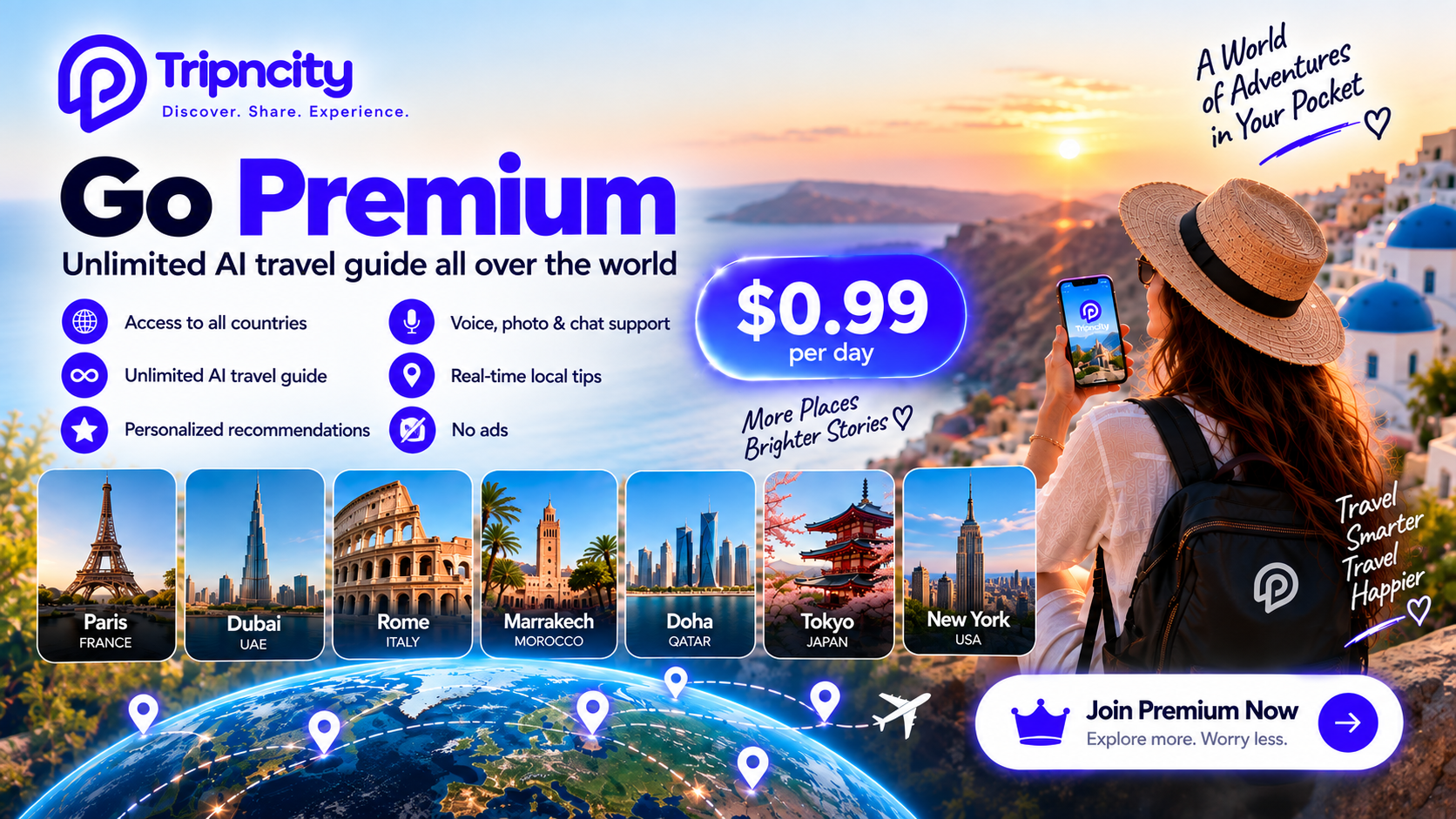 Tripncity app screenshot