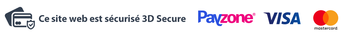 Secured payment by Payzone — 3D Secure, Visa, Mastercard